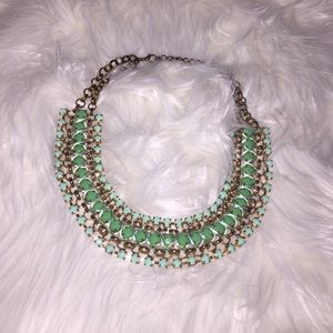 Blue Statement Necklace